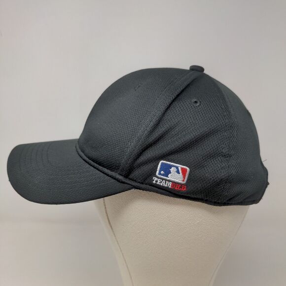 OC Sports Boy's Strapback Hat Black Size Youth Team MLB Blank Embroidered - Picture 3 of 7